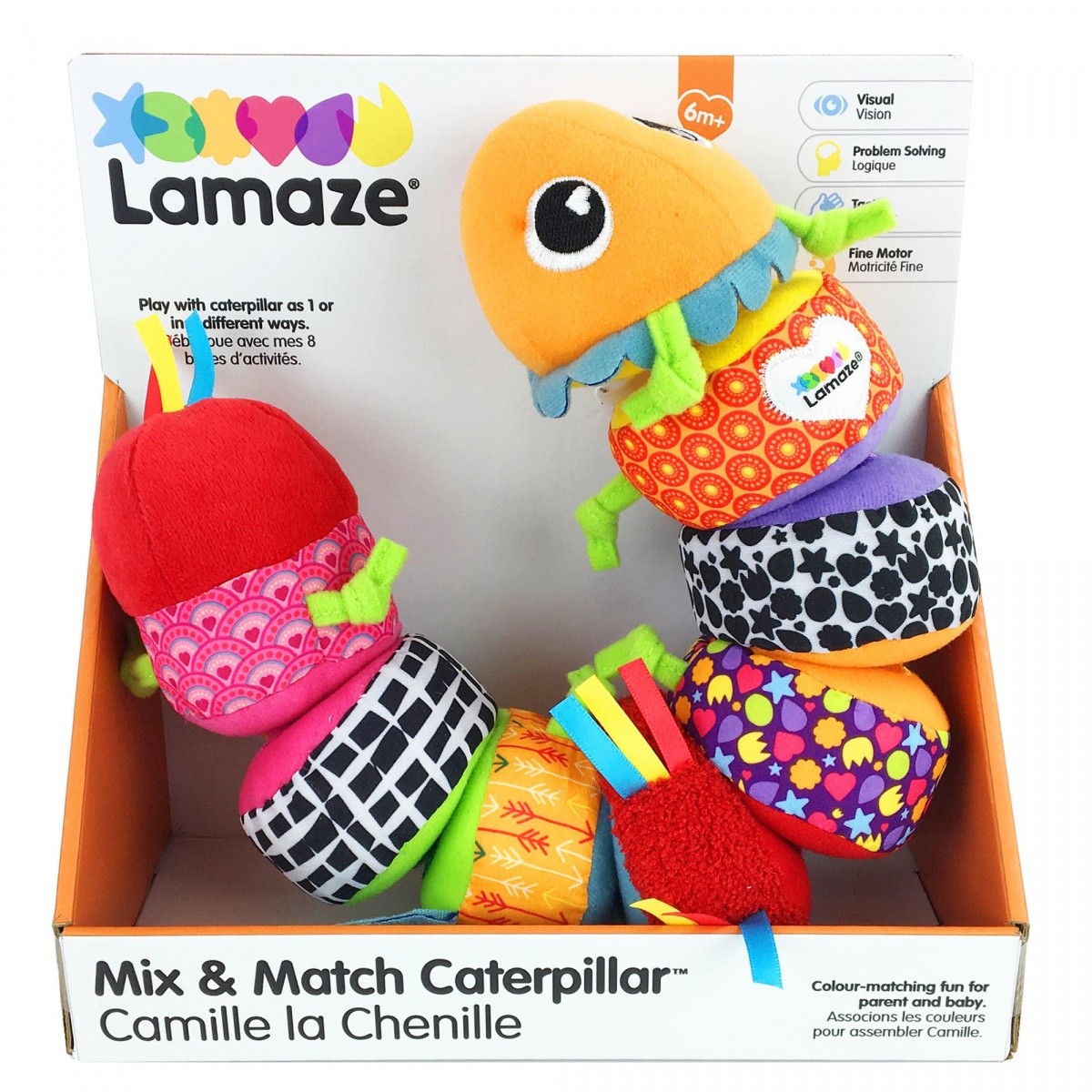 Lamaze Gąsienica mix and match