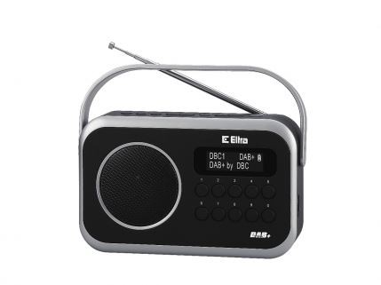 Radio Natalia DAB+ LCD Czarne 