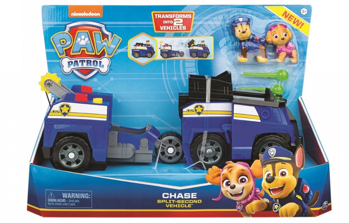 Figurka z pojazdem Psi Patrol Chase 