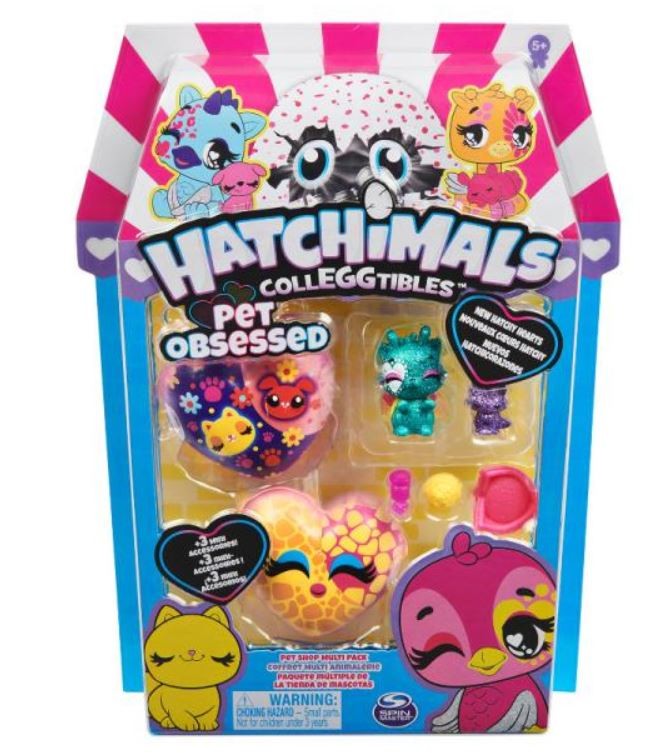 Figurka Hatchimals Zwierzakomania multipak S7