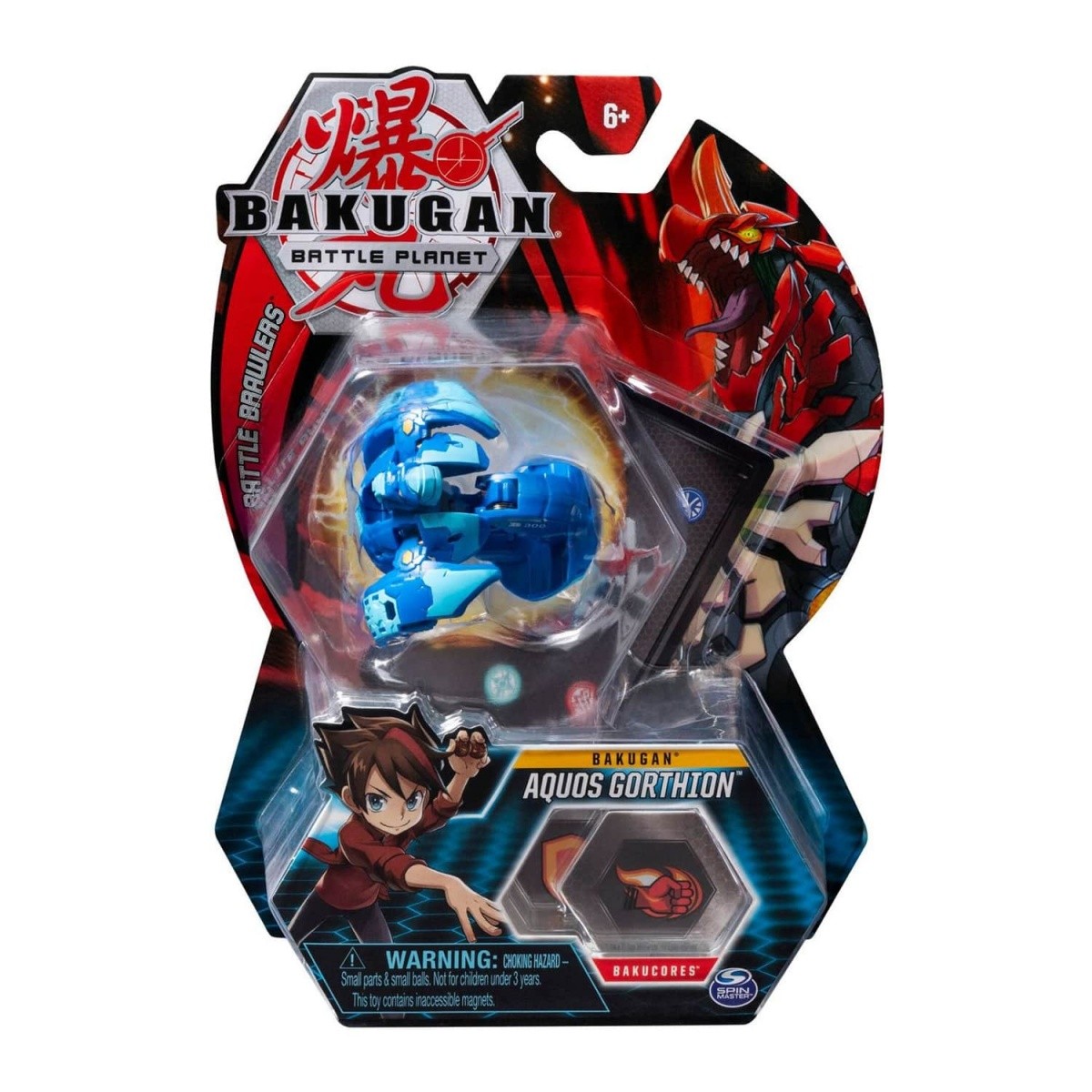 Figurka Bakugan Kula podstawowa, 10B Gorilla Blue