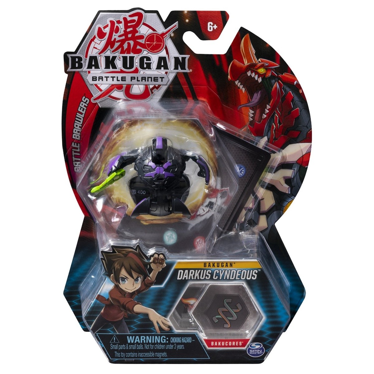 Figurka Bakugan Kula podstawowa, 11D Fire