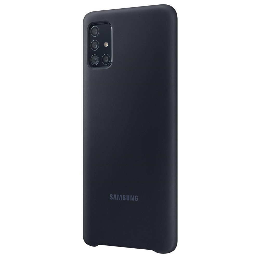 Etui do Galaxy A51 Silicone Cover czarne