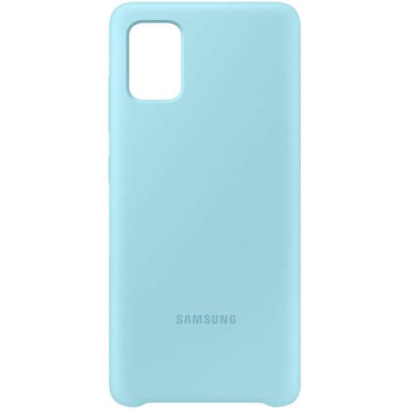 Etui do Galaxy A51 Silicone Cover niebieskie