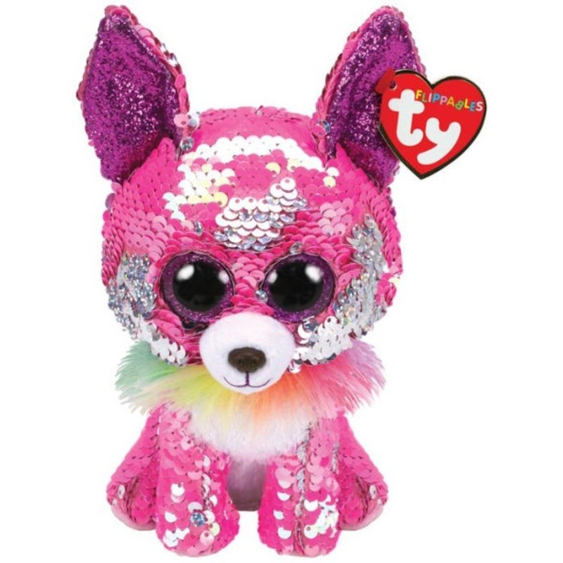 Maskotka TY Boos Flippables Chihuahua 15 cm