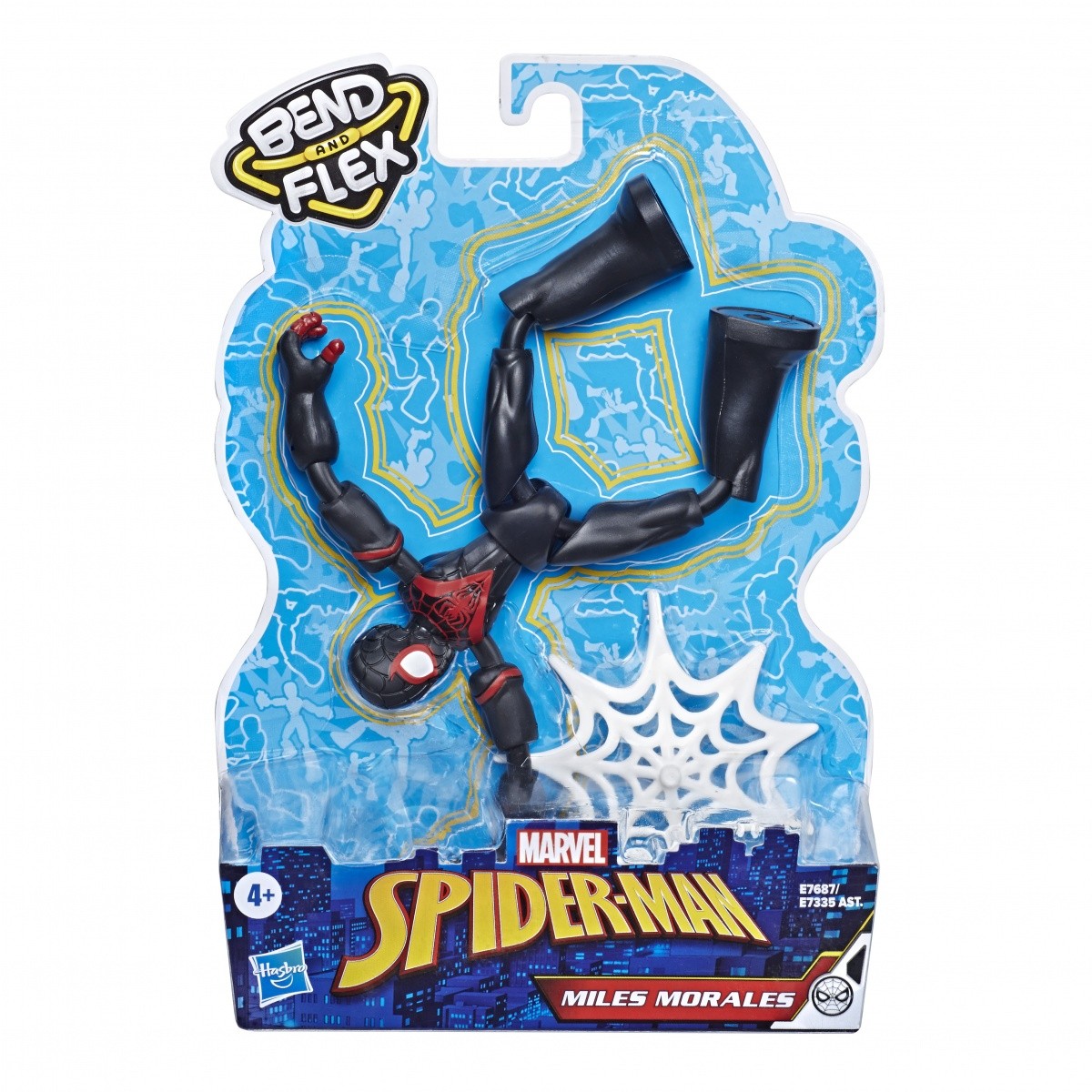 Figurka Spiderman Bend and Flex Miles 