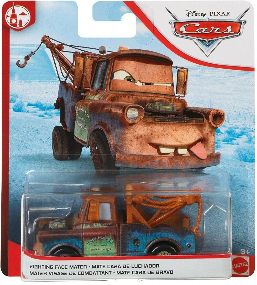 Pojazd Cars Fighting Face Mater 