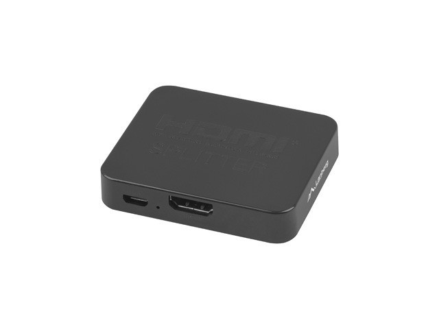 Splitter video 2xHDMI 4K Port micro USB Czarny 