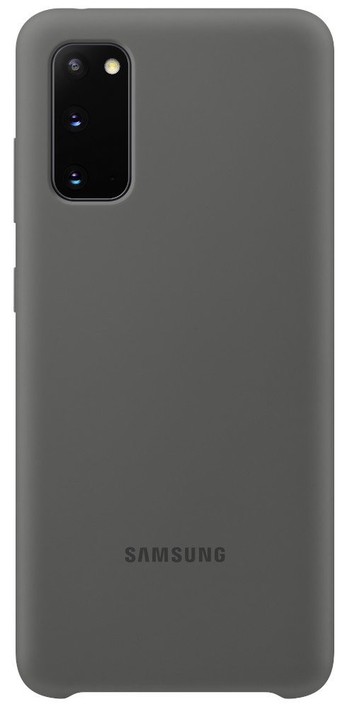 Etui Silicone Cover Gray do Galaxy S20 