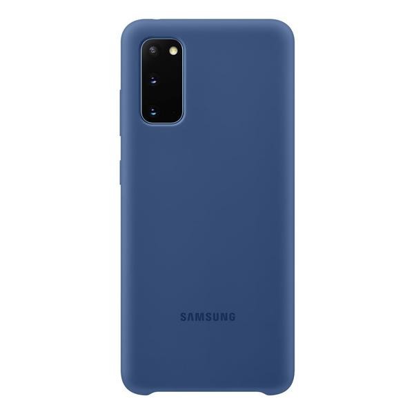 Etui Silicone Cover Navy do Galaxy S20 