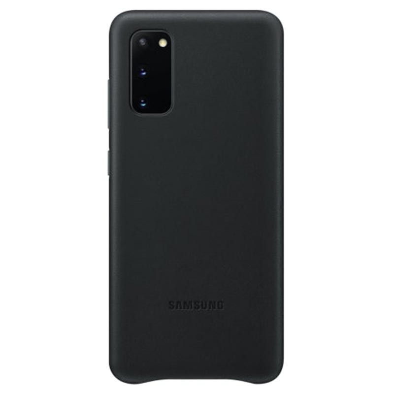 Etui Leather Cover Black do Galaxy S20 