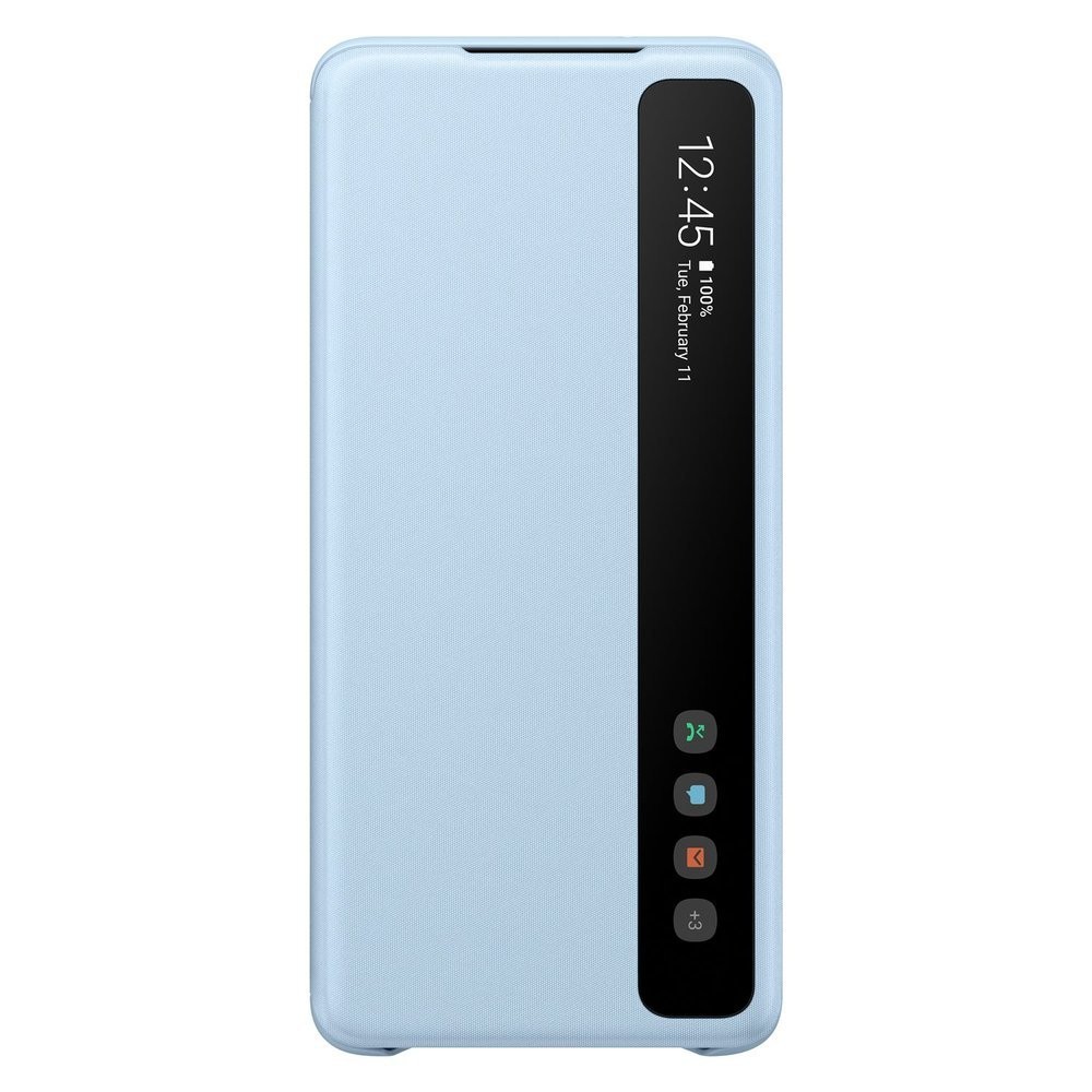 Etui Clear View Cover Sky Blue do Galaxy S20+ 