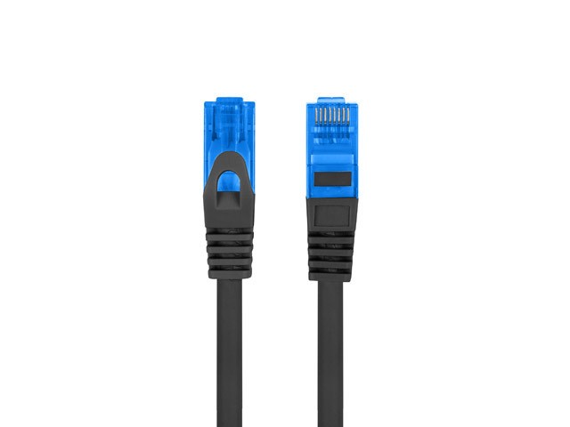 Patchcord kat.6a S/FTP CCA 1.5m Czarny 