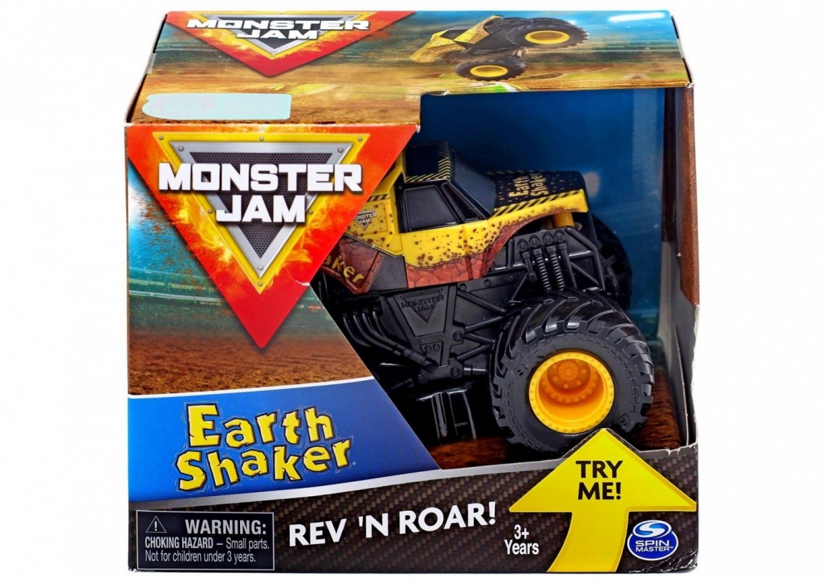 Auto 1:43 Warczące opony, Earth Shaker Monster Jam