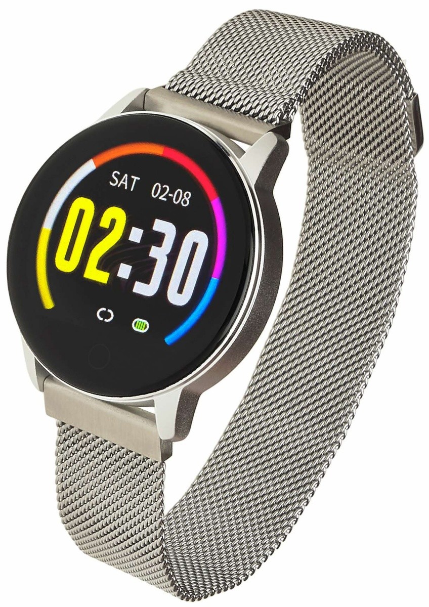 Smartwatch Women Lily Srebrny Stalowy 