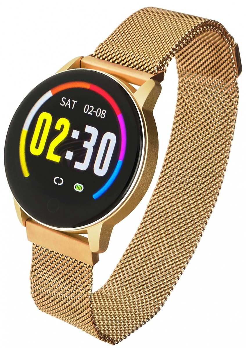 Smartwatch Women Lily Złoty Stalowy 