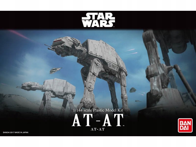 Model plastikowy Star Wars 1:144 AT-AT