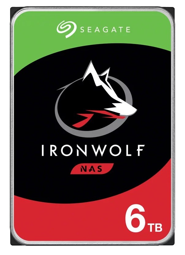 Dysk IronWolf 6TB 3,5 cala 256MB ST6000VN001