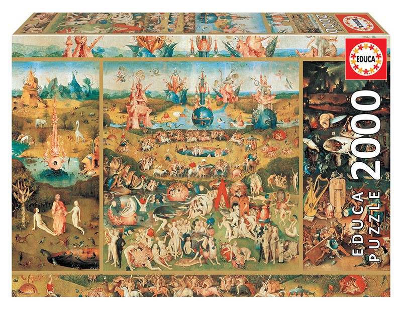 Puzzle 2000 Elementów Ogród rozrywek