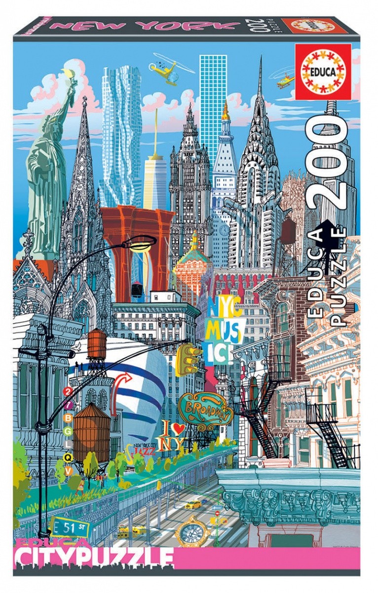 Puzzle 200 Elementów Nowy York