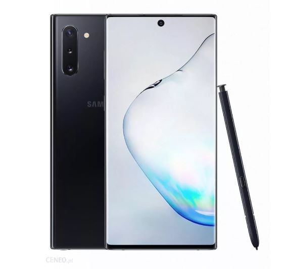 Smartfon Galaxy Note 10 6.3 cali 256GB DS. Enterprise Edition   Aura Black