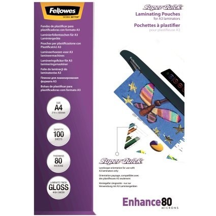 Folie do laminacji super quick 125 mik A4, 100 sztuk