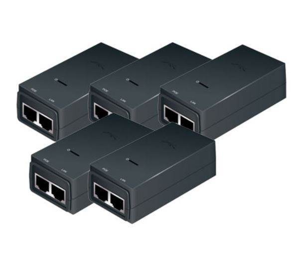 Adapter PoE  24 VDC 0.5A  POE-24-12W-5P 5 sztuk