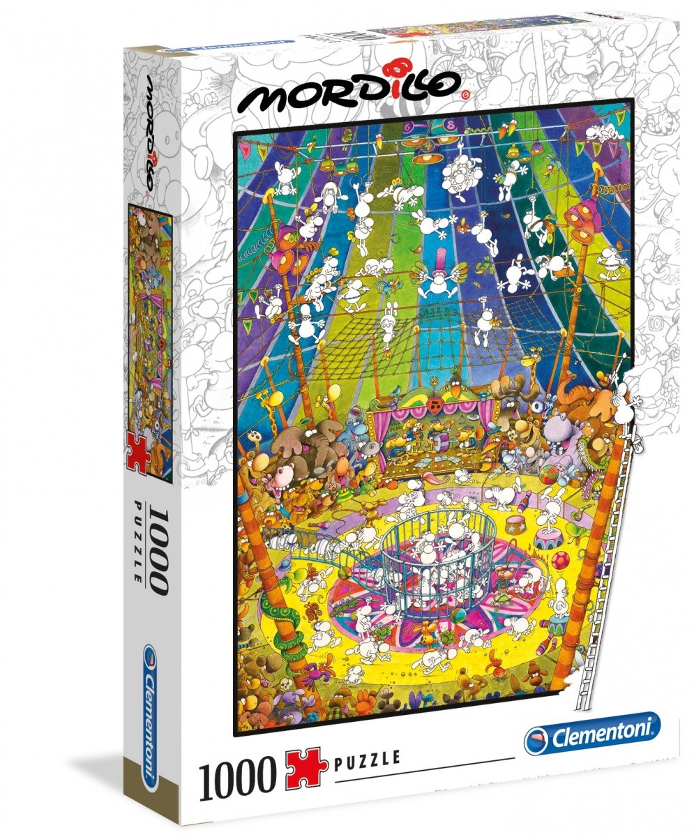 Puzzle 1000 elementów Mordillo The Show