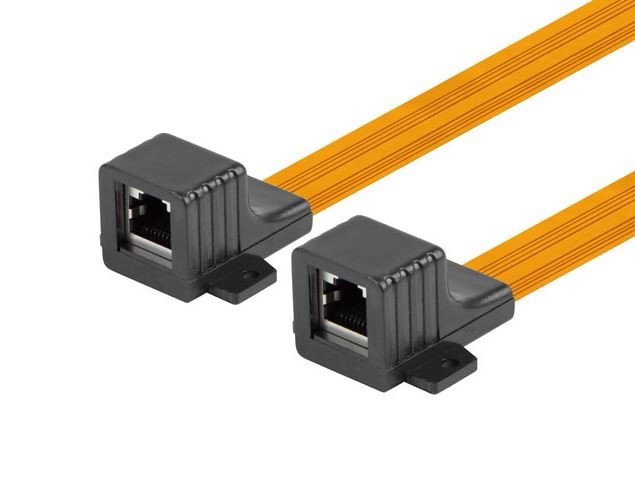 Adapter złączka sieciowa RJ45 kat.5e 23cm 