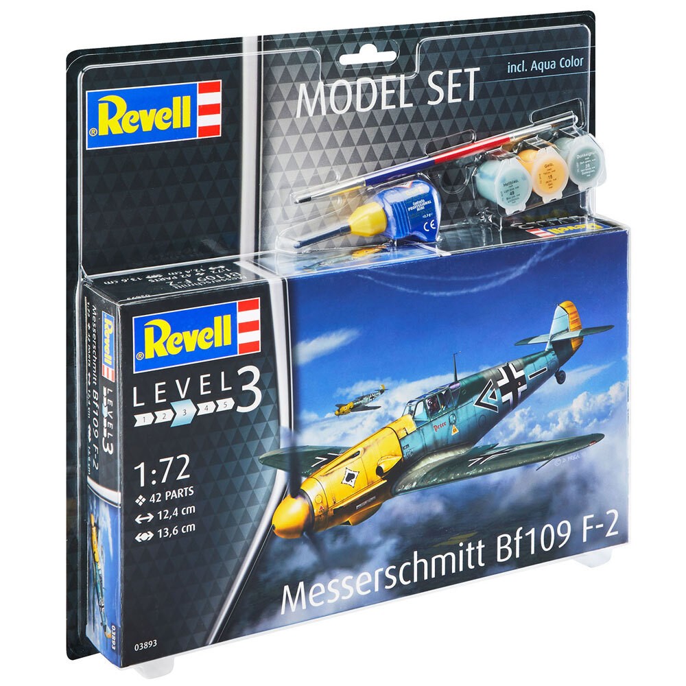 Zestaw modelarski Messerschmitt Bf 109 F-2