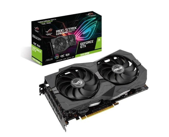 Karta graficzna Geforce ROG STRIX GTX 1660 SUPER GAMING 6GB GDDR6 2HDMI/2DP