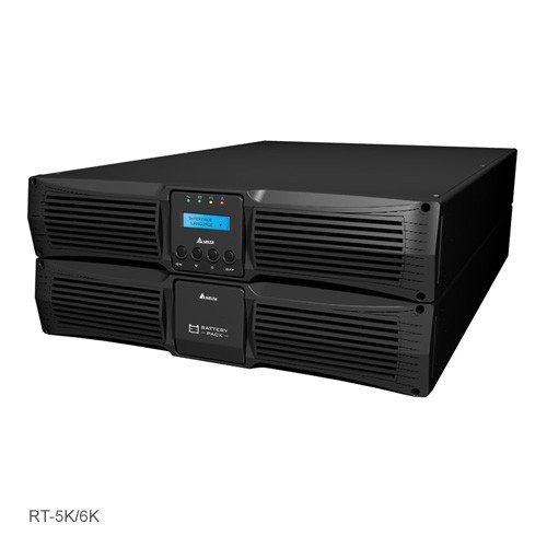 Zasilacz UPS RT-6K 6kVA/6kW Standard 6xC13 3xC19 16x7Ah 