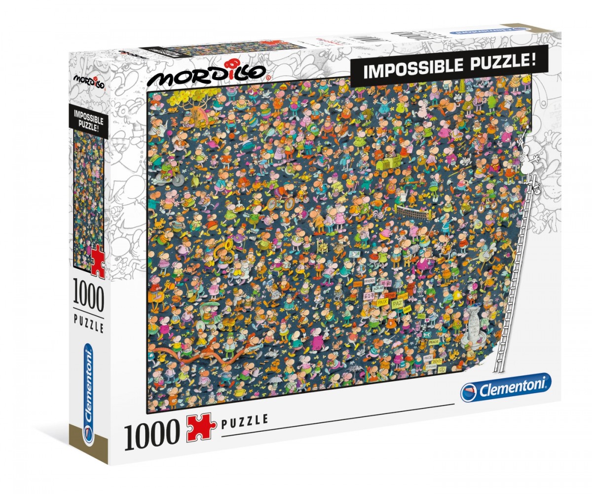 Puzzle 1000 elementów Mordillo Impossible