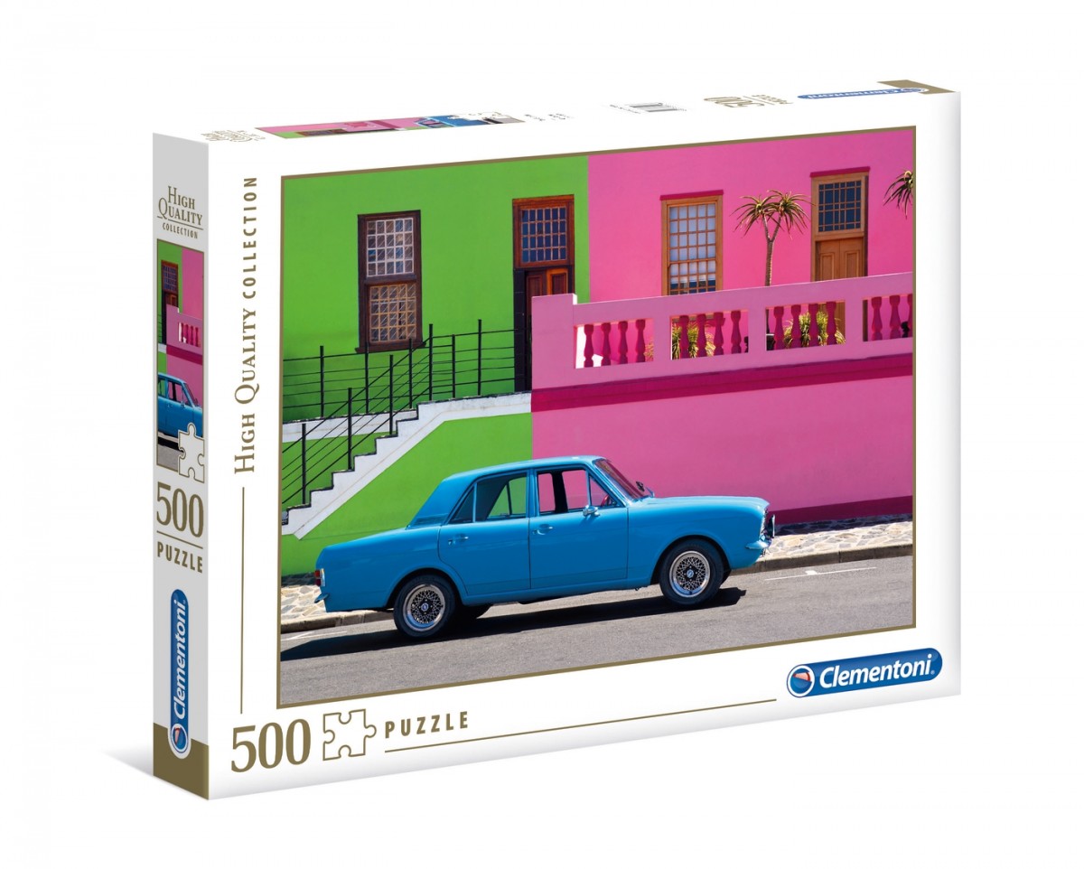 Puzzle 500 elementów HQ The Blue Car 