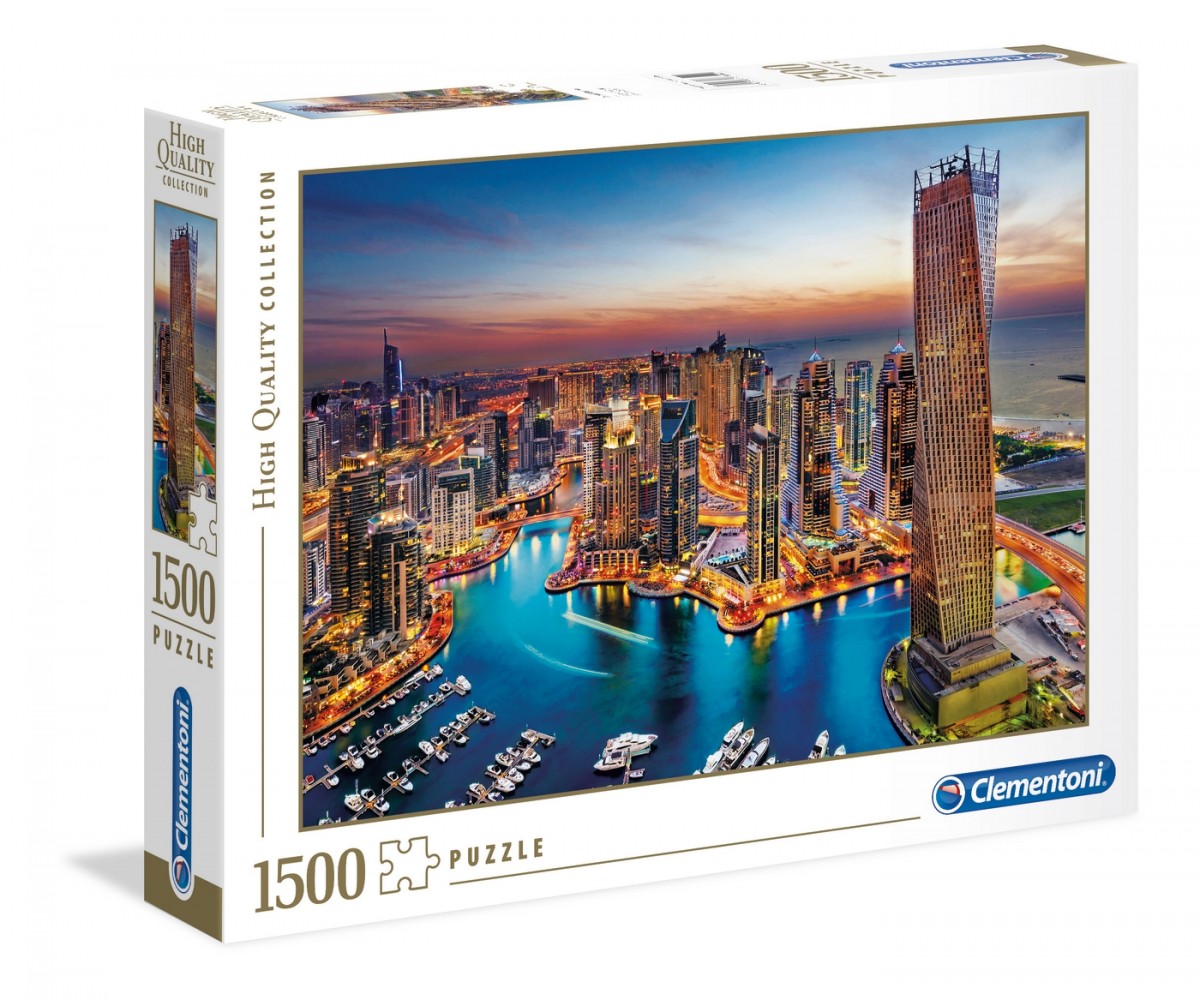 Puzzle 1500 elementów HQ Dubai Marina 