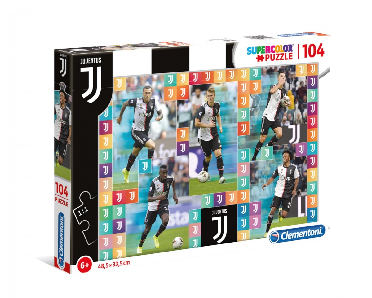 Puzzle 104 elementów Juventus 