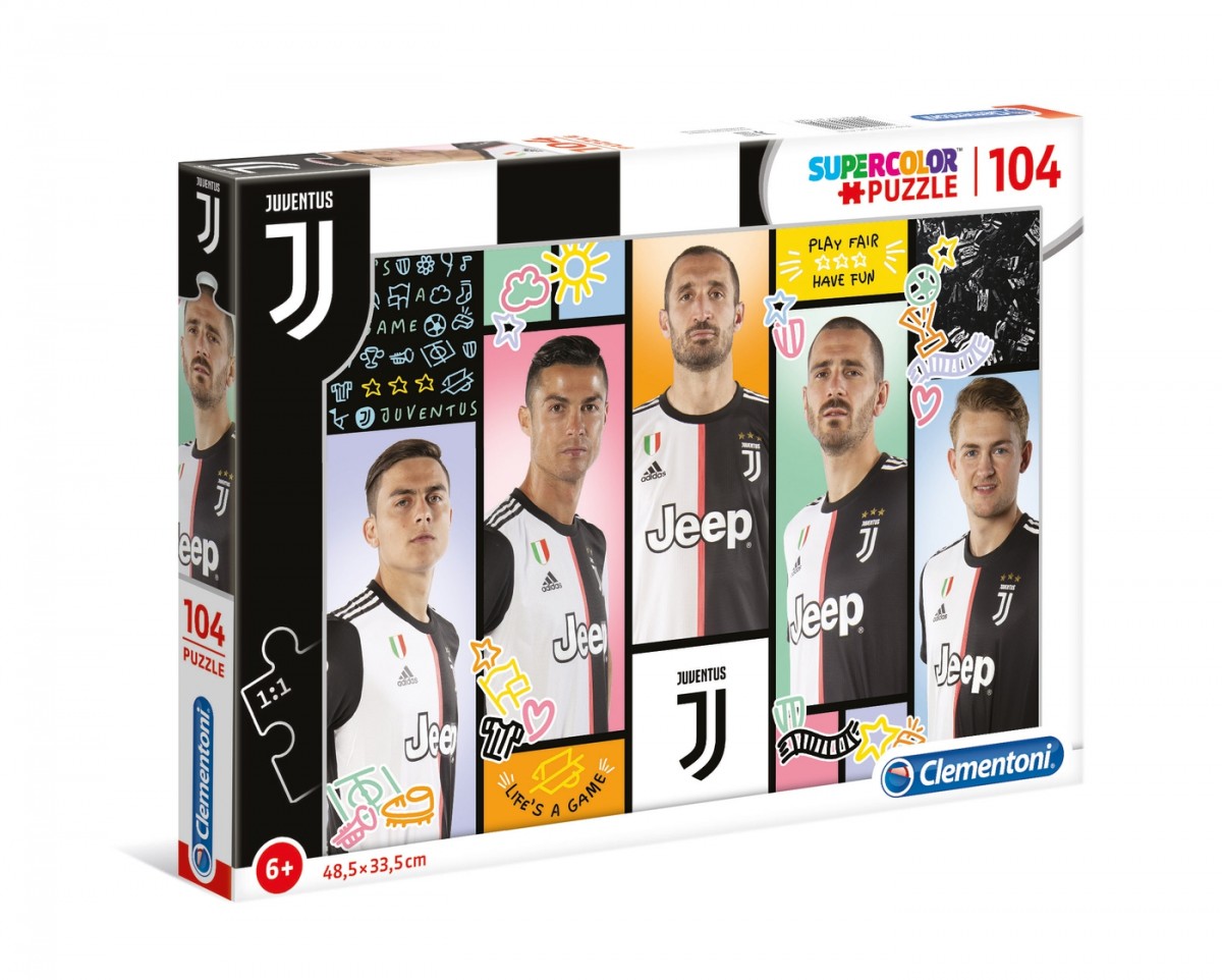 Puzzle 104 elementów Juventus 