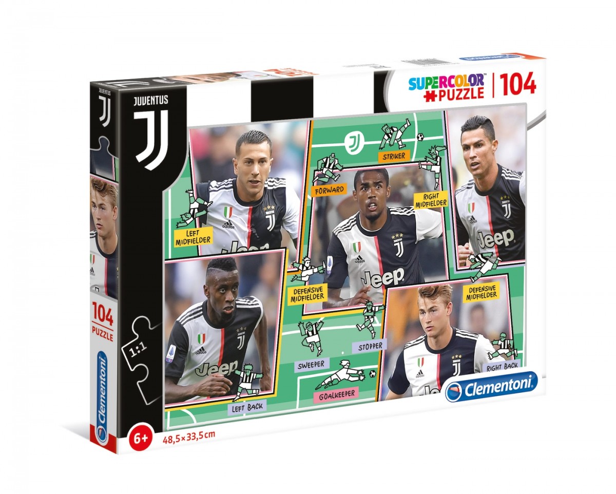 Puzzle 104 elementów Juventus 