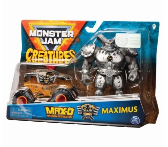 Pojazd z figurką, Max  Monster Jam