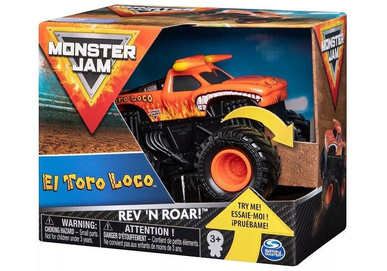 Auto 1:43 Warczące opony, El Toro Loco Monster Jam