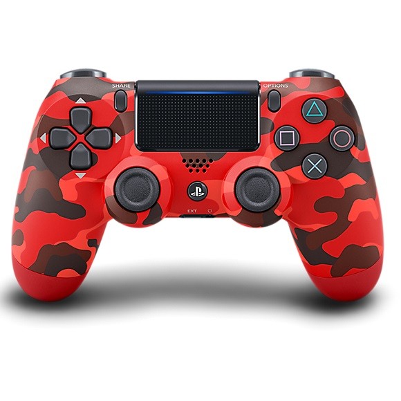 Gamepad PS4 Dualshock Czerwony Kamuflaż V2 