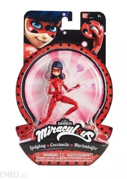 Figurka 14 cm Miraculous Marienkafer Ladybug