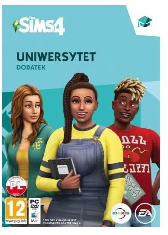 Gra PC Sims 4 UNIWERSYTET dodatek