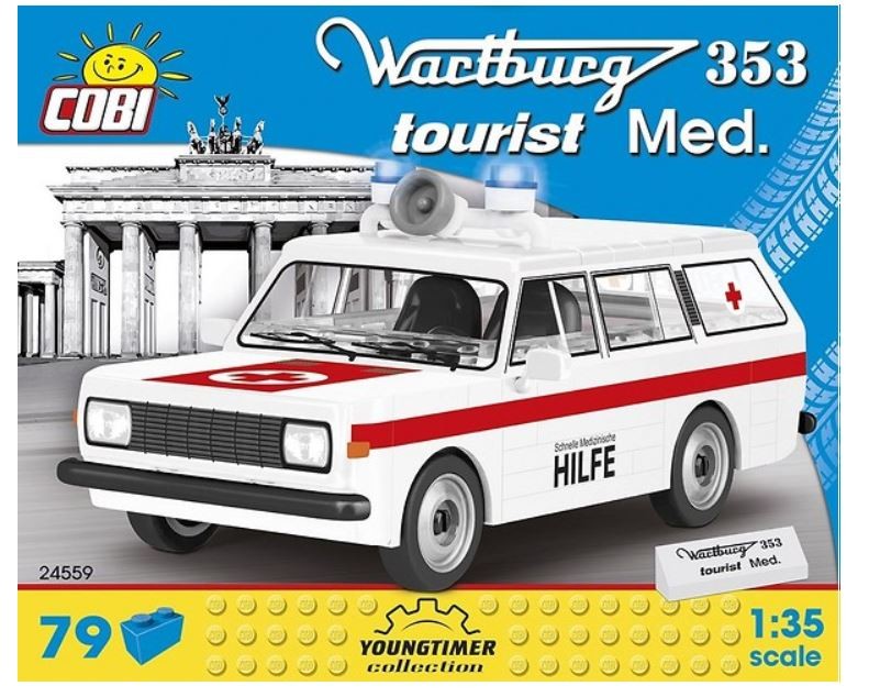 Klocki Wartburg 353 tourist Med