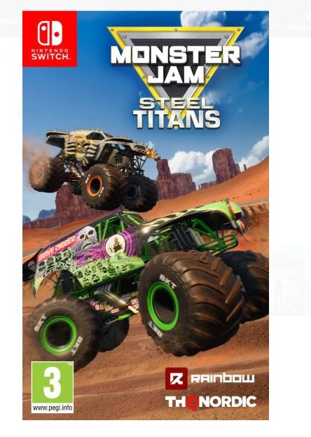 Gra NS Monster Jam Steel Titans