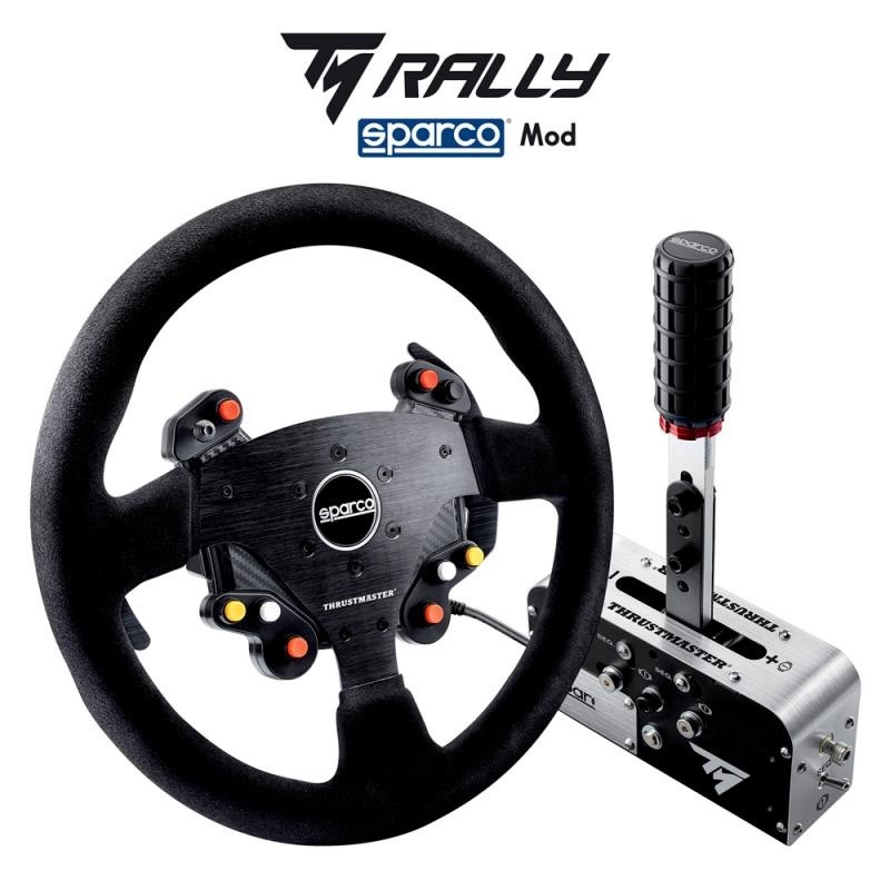 Zestaw TM Rally Race Gear Sparco Mod kierownica + hamulec 