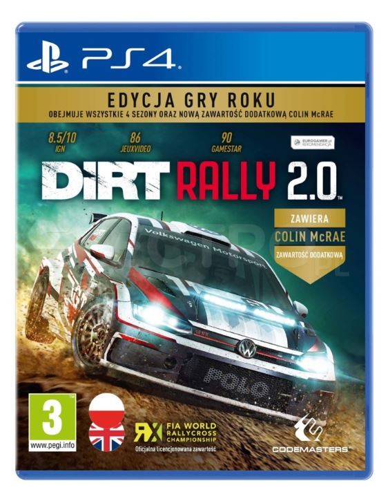 Gra PS4 Dirt 2.0 GOTY