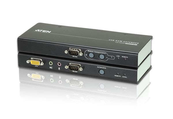 USB VGA/Audio Cat5 KVM Ext 1280x1024@200 CE750A