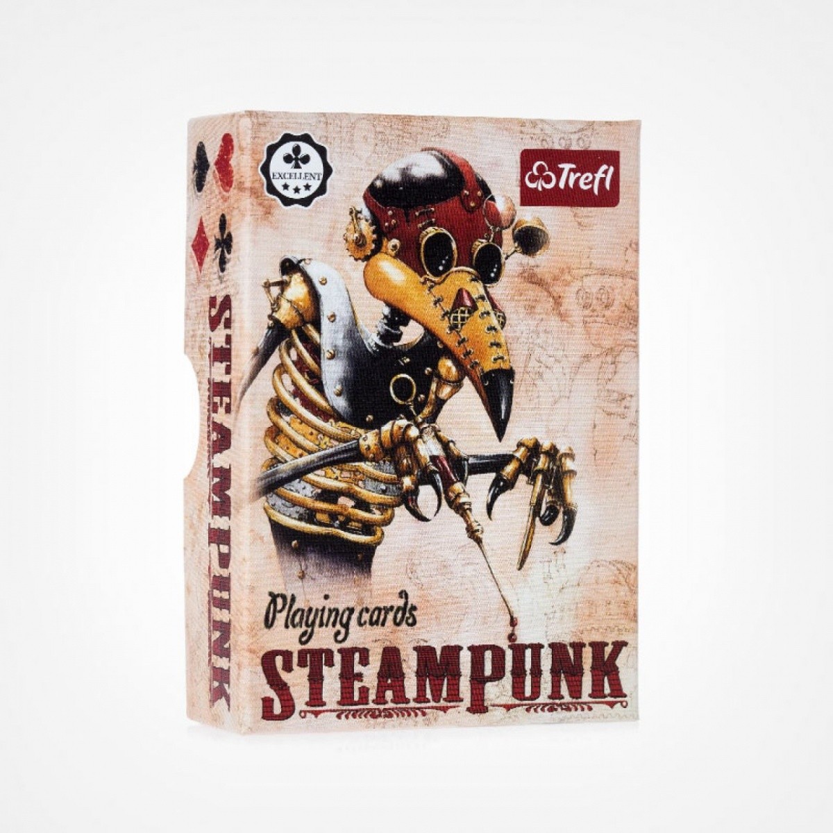 Karty 55 listków Steampunk 