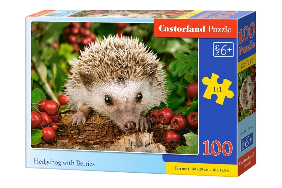 Puzzle 100 elementów Jeż